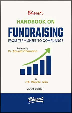 Cover of Handbook on Fundraising: From Term Sheet to Compliance by CA Prachi Jain